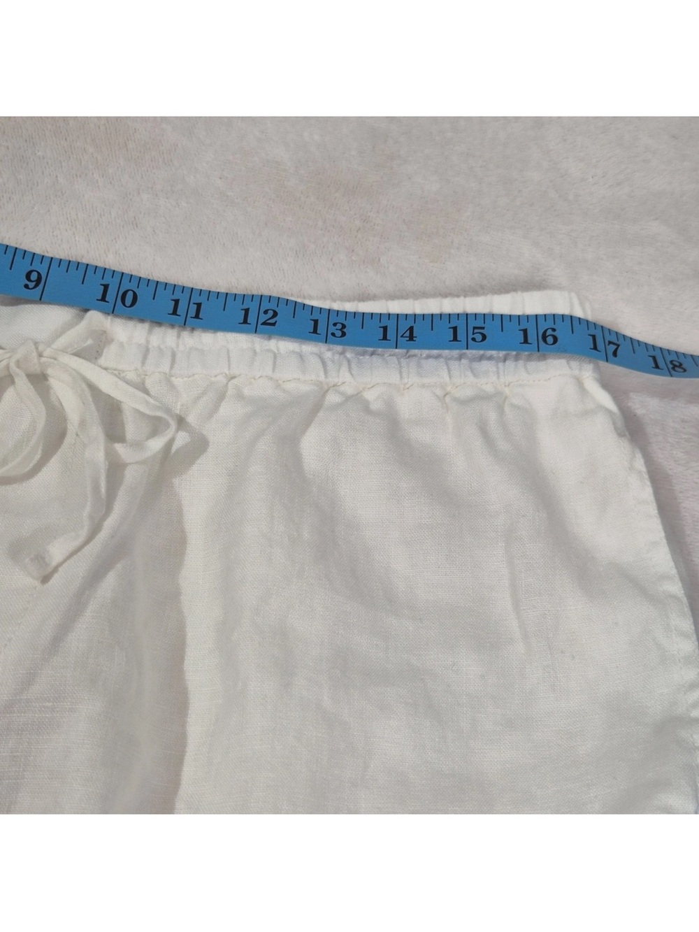 Tommy Bahama White Palmbray 5” Linen Shorts - M - Picture 6 of 10